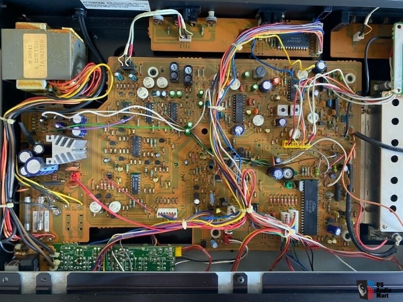 McIntosh MAC 1700 Stereo Receiver – Recapped, Serviced, w/Solid Walnut Cabinet
