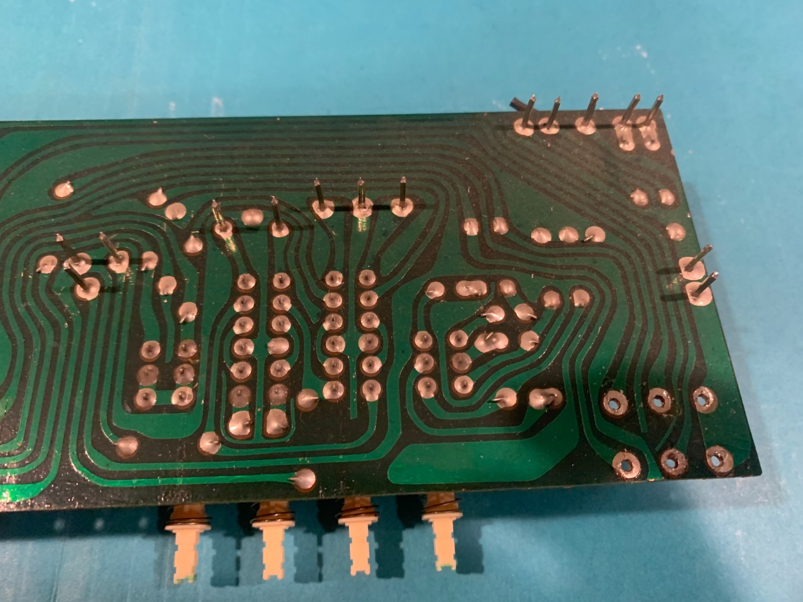 PIONEER SX-535 Stereo Receiver Parting Out Sw and Control Assembly AWM-068