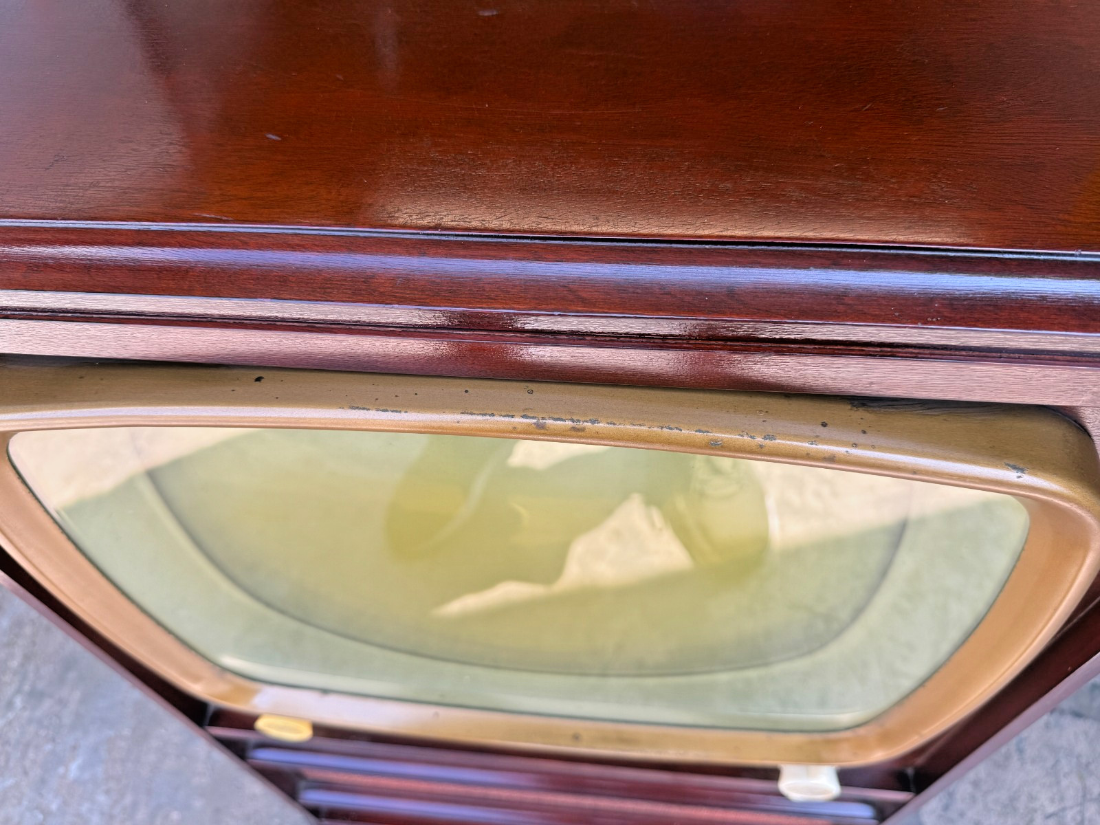 Vintage HOFFMAN EASY VISION B&W TELEVISION #887 ~ HANDSOME UNRESTORED 50’s TV