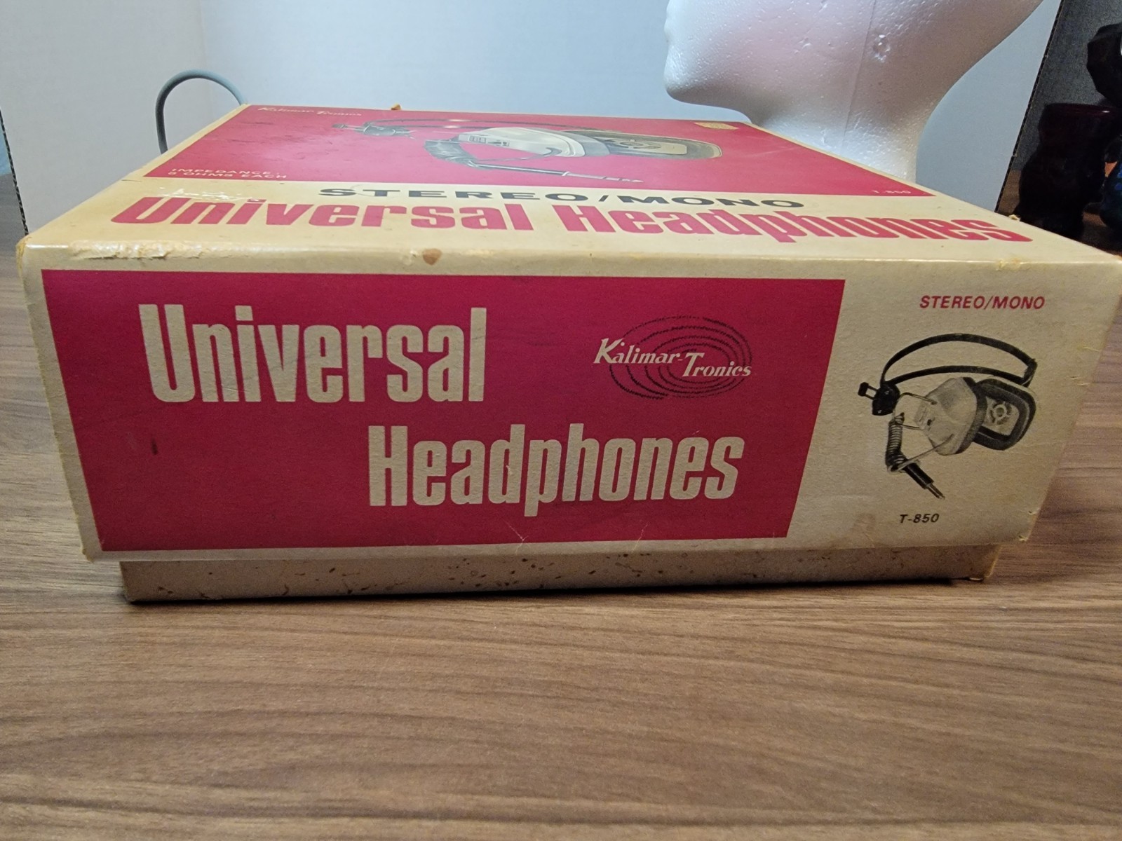VTG Kalimar Tronics T-850 Stereo Mono Universal Headphones Tested