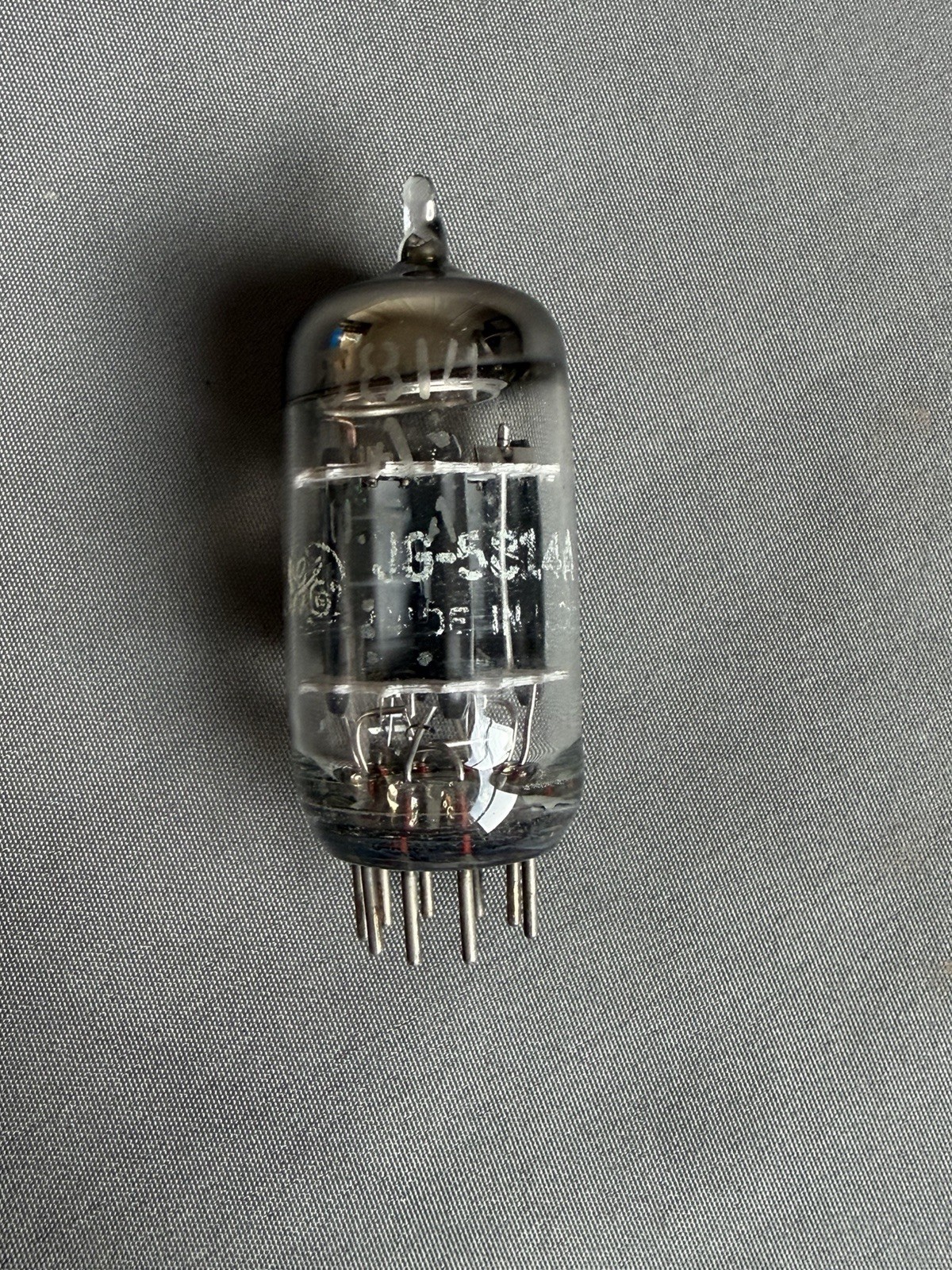 GE JG-5814A triode tube aka 5814A, an industrial 12AU7A tests strong