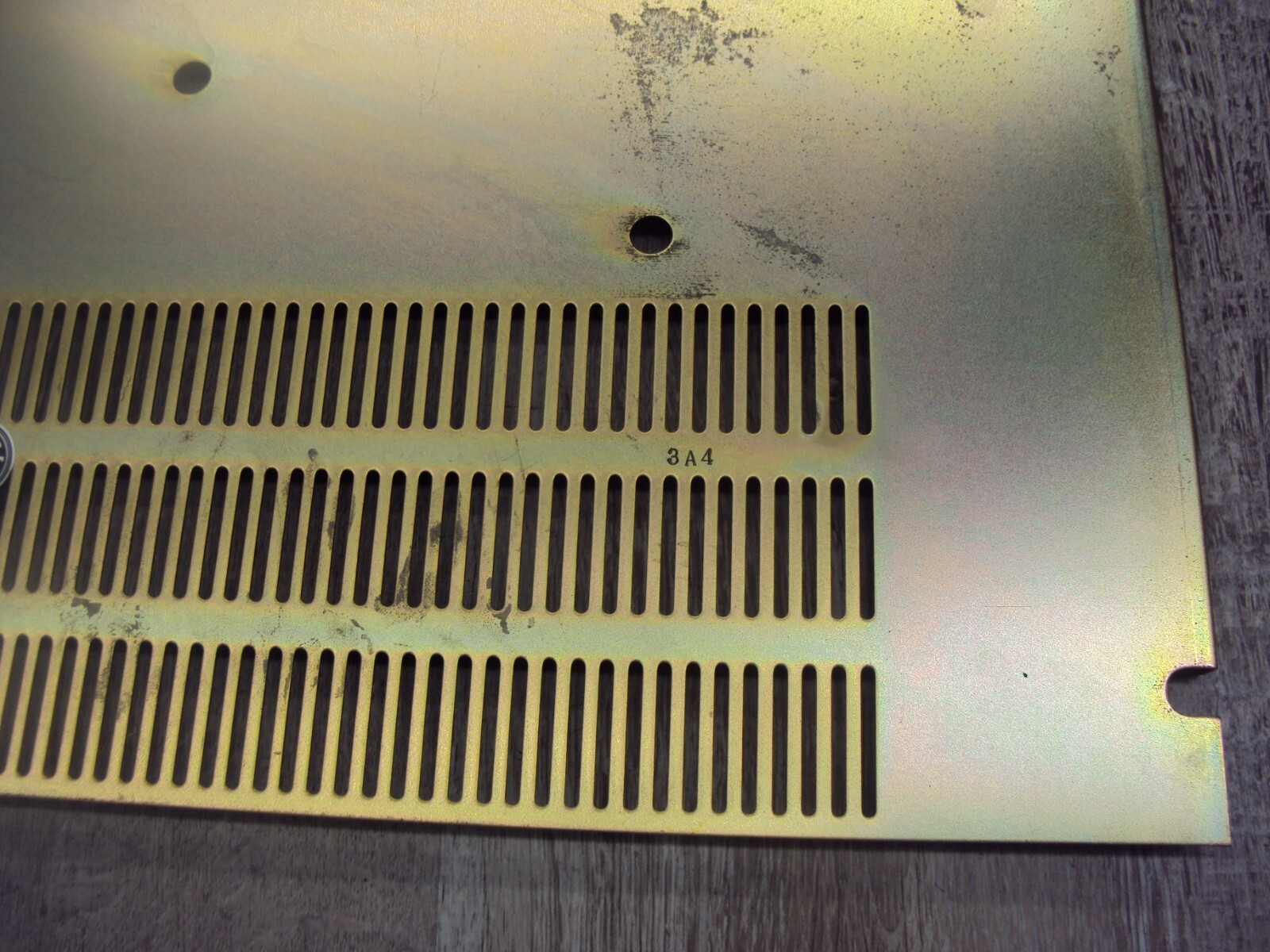 Realistic STA-80 Receiver Bottom Panel V G Condition Tested Parting Out STA80