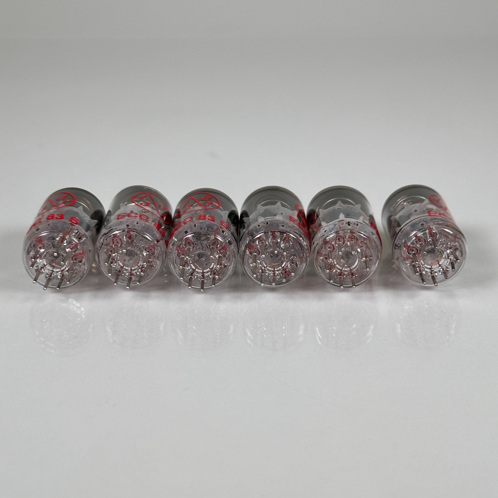 (NOS) JJ Electronic ECC83S Preamp Tubes Package Vacuum (Lot of 6)