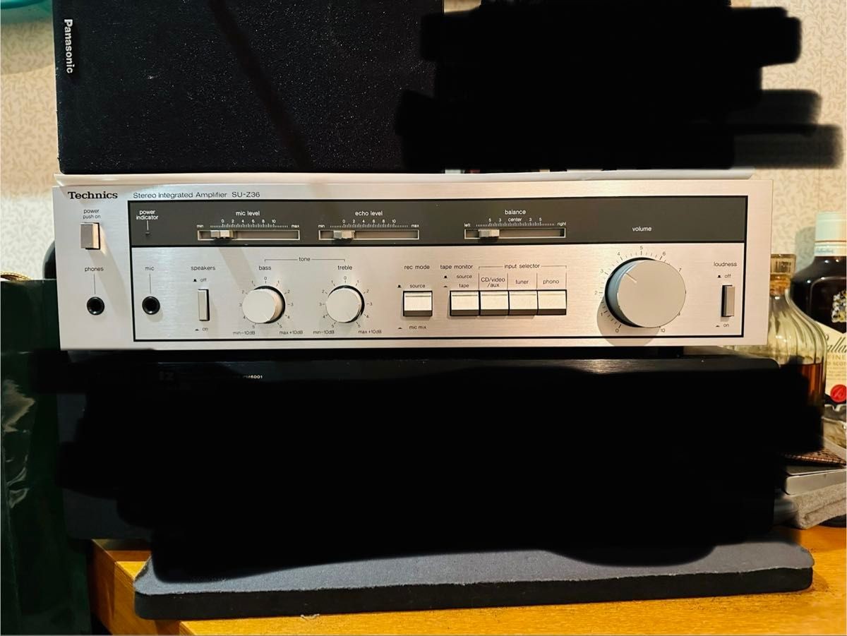 Rare Technics integrated amplifier su-z36 Used Fully Working From Japan