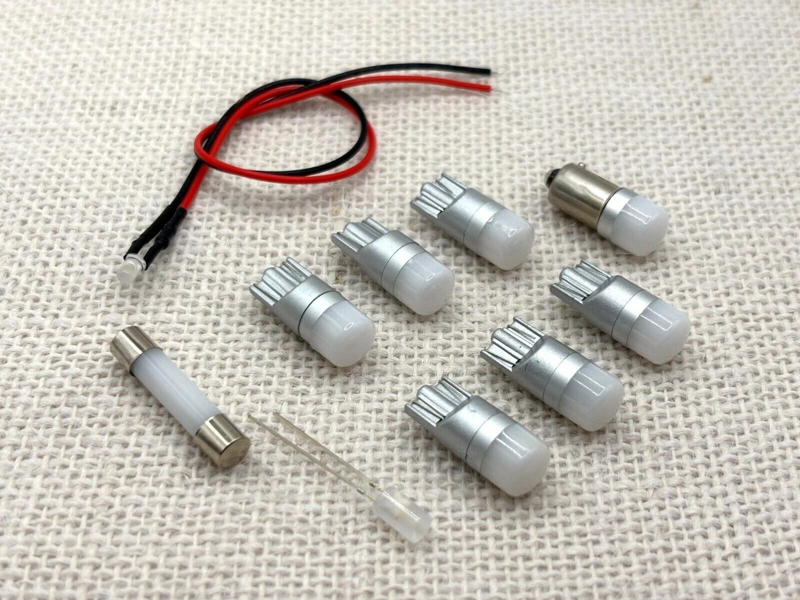 Nikko NR-615 NR-715 replacement LED lamps kit front panel bulb lights set