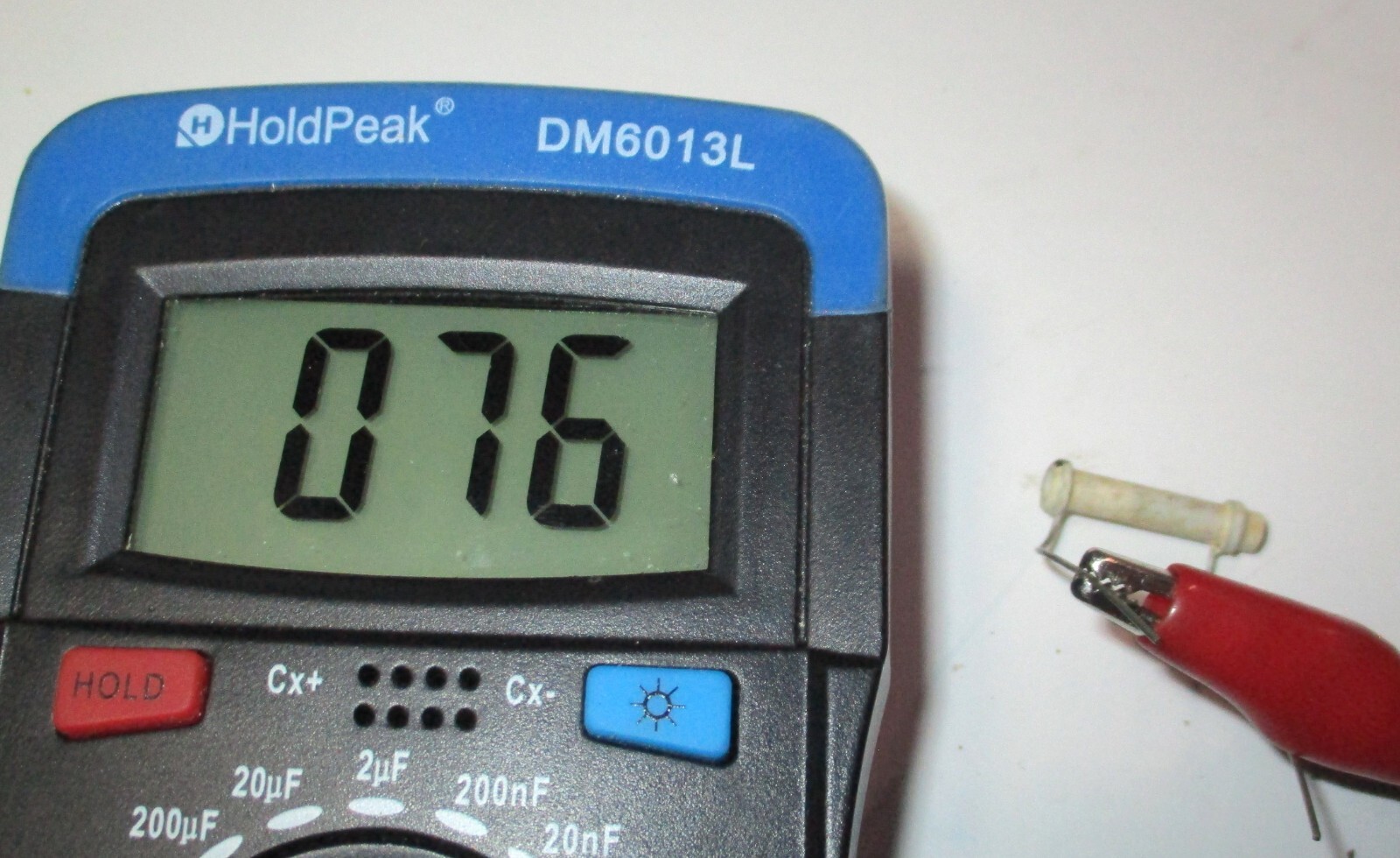 6 Unbranded 75 PF Dogbone Capacitor NOS