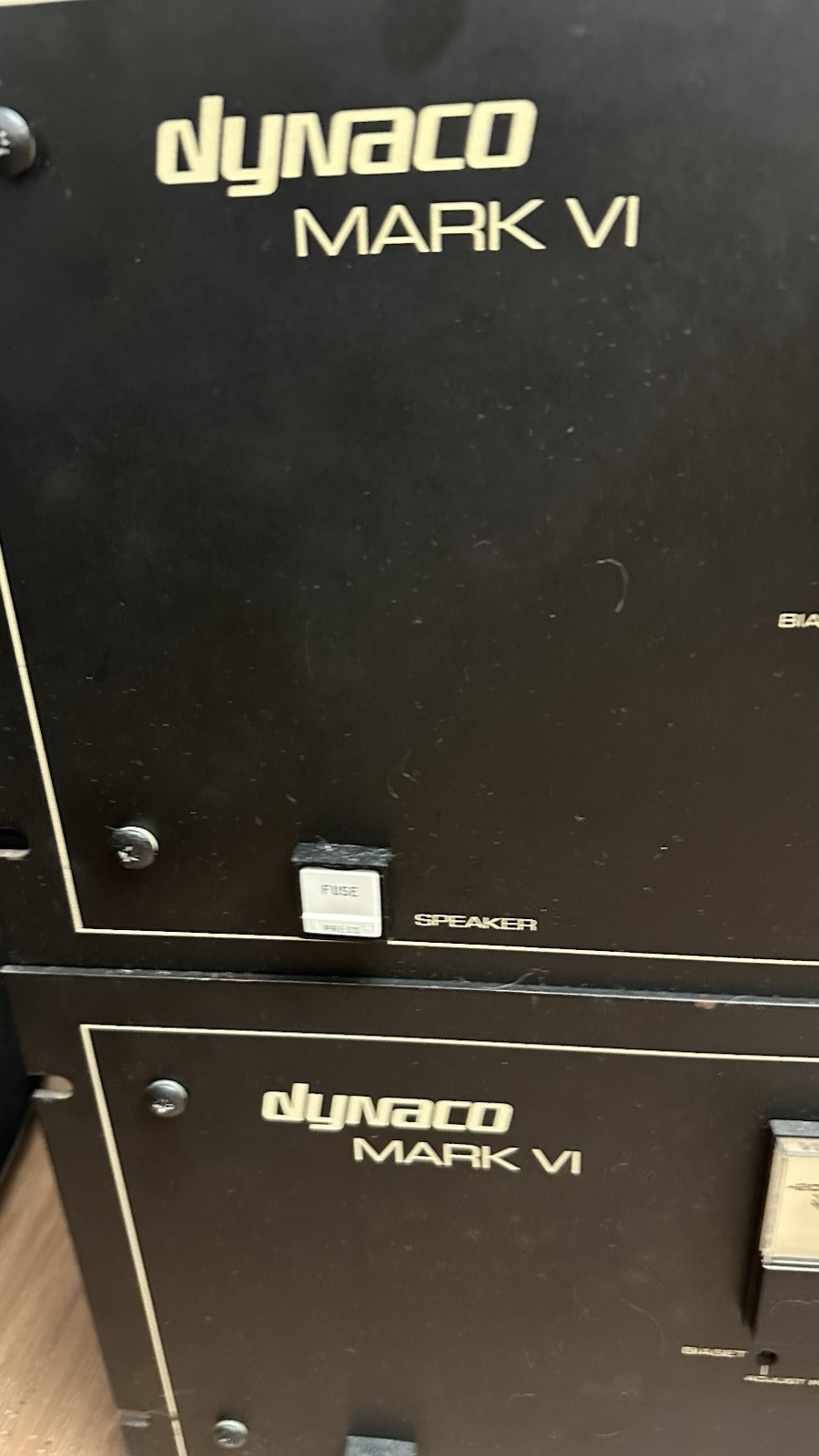 DYNACO Mark-VI Vacuum Tube Power Amplifier, Mono Pair