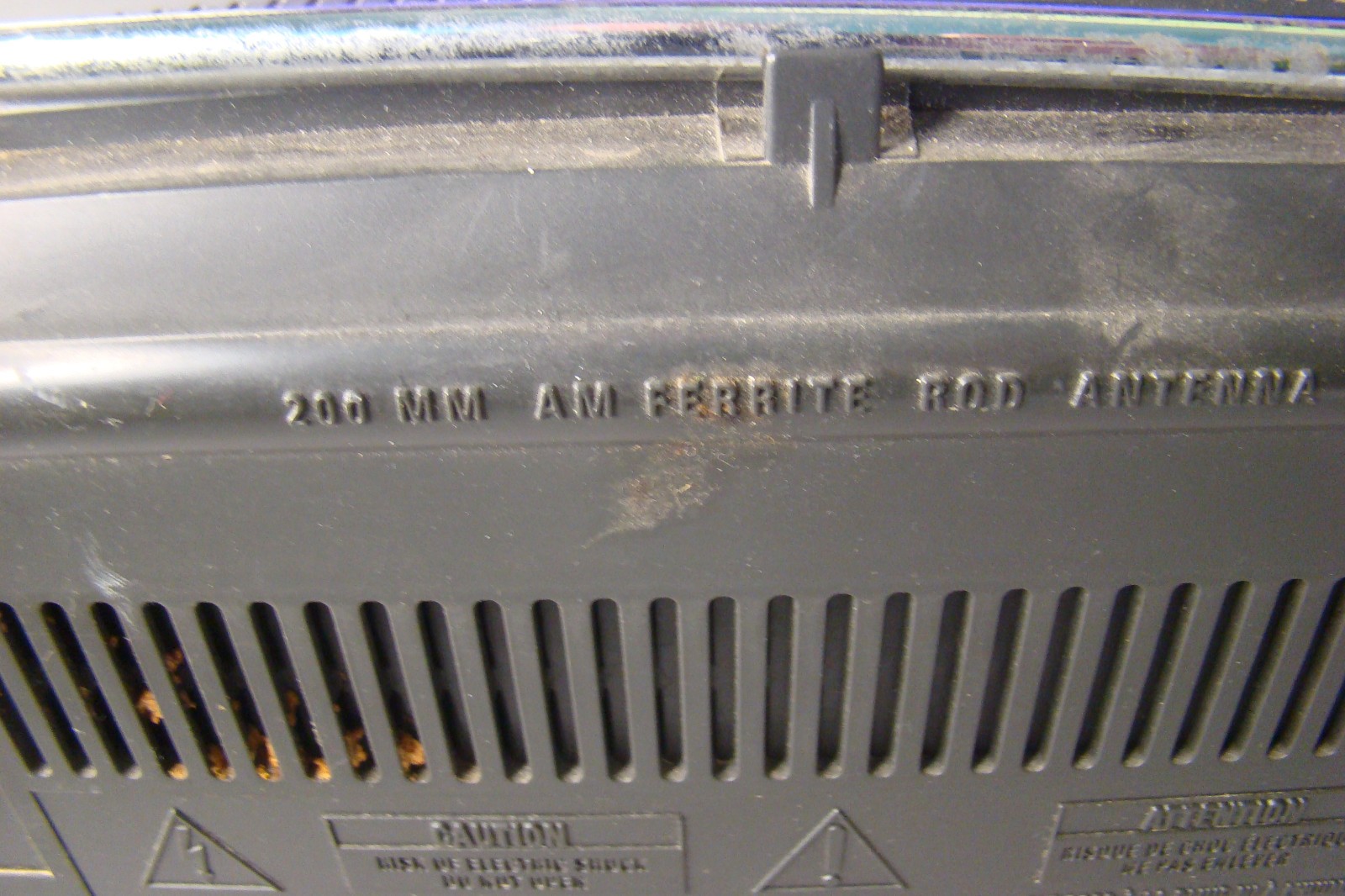 Vintage GE Super Radio Model 7-2887A FM/AM Wide Band Radio Tested WORKING