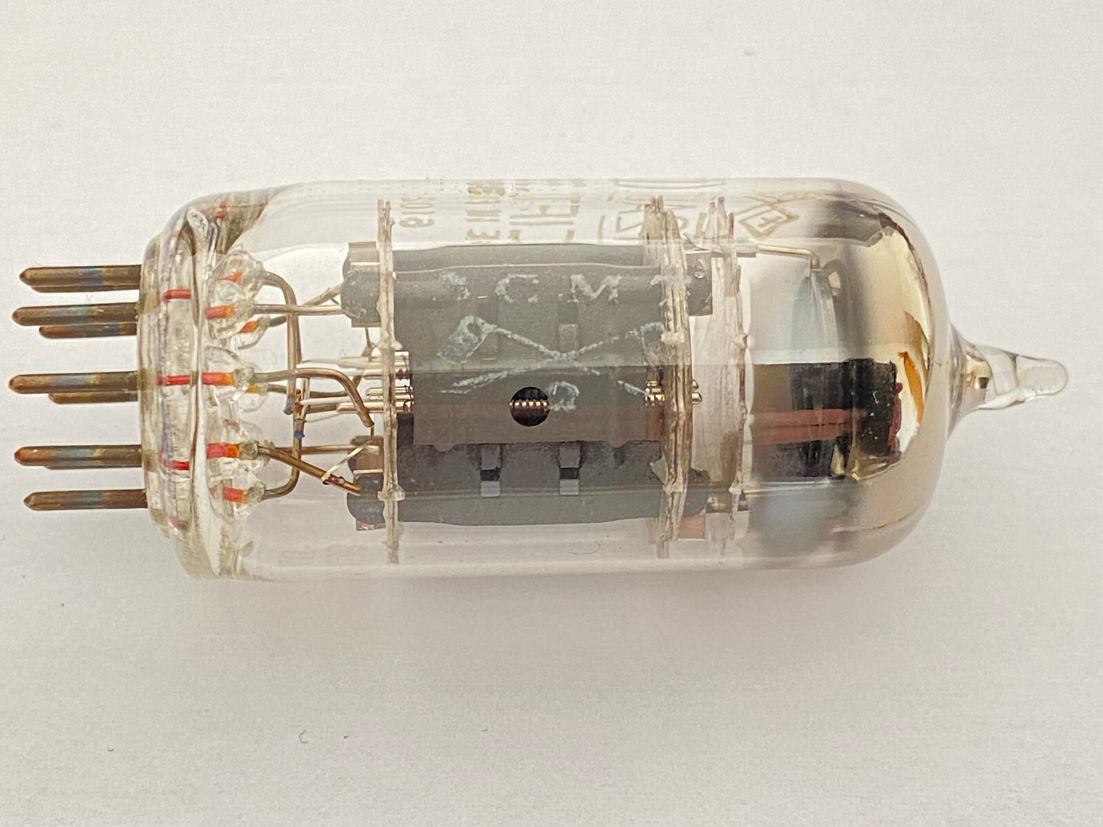 VERY RARE CIFTE 12AU7WA 6189 ECC802S EQUIVALENT 3 MICAS TEST VERY STRONG
