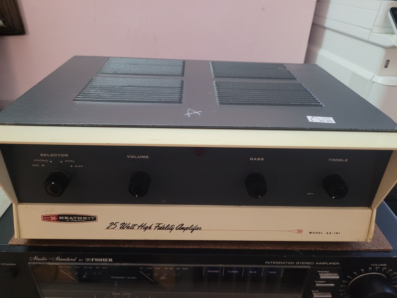 Heathkit Daystrom A-181 Mono Tube Amplifier Vintage 1960 USA