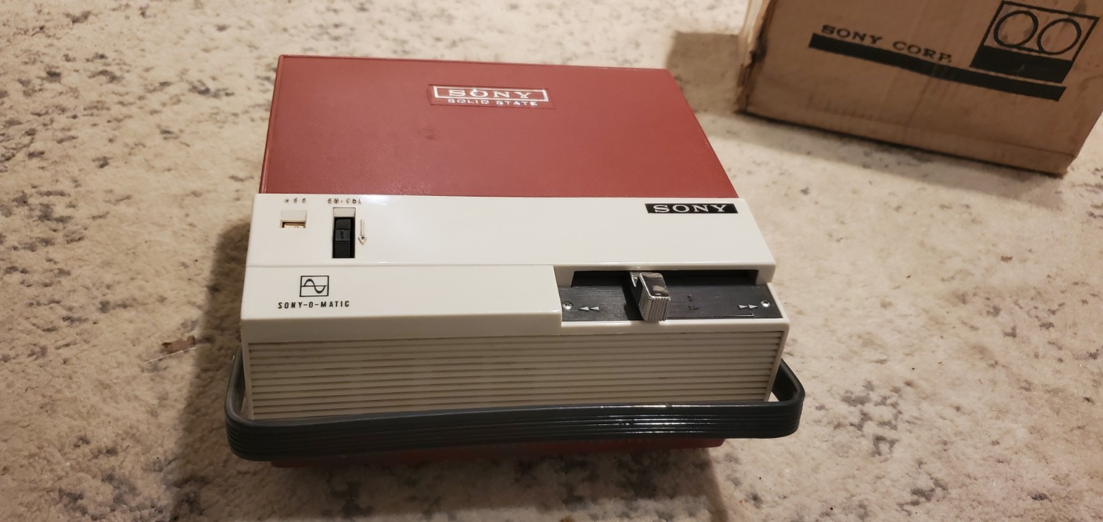 Sony Tc-123 Tapecorder