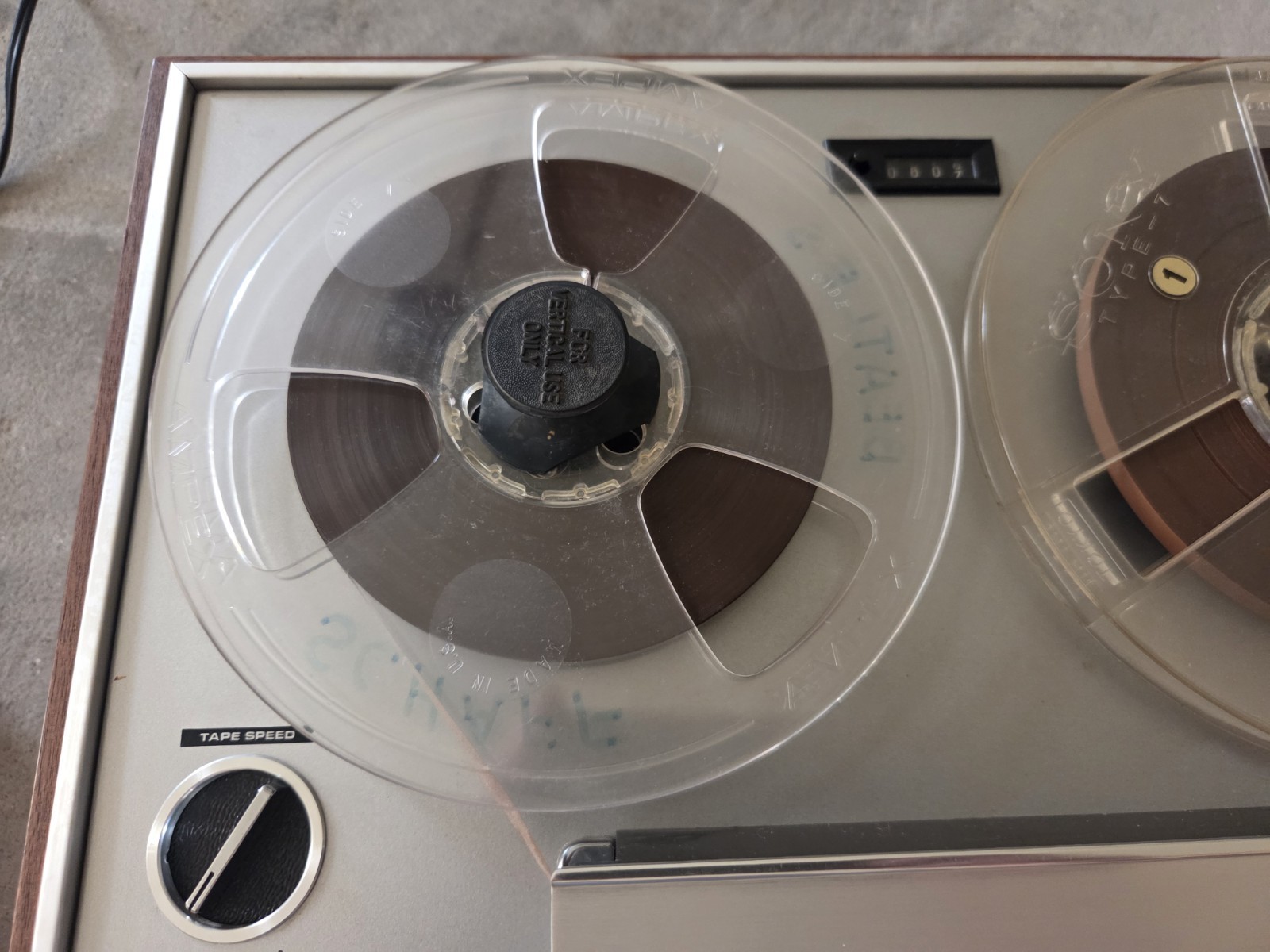 Vintage Sony ESP Auto Reverse TC 560D Reel-to-Reel Reel to Reel Tape Player READ