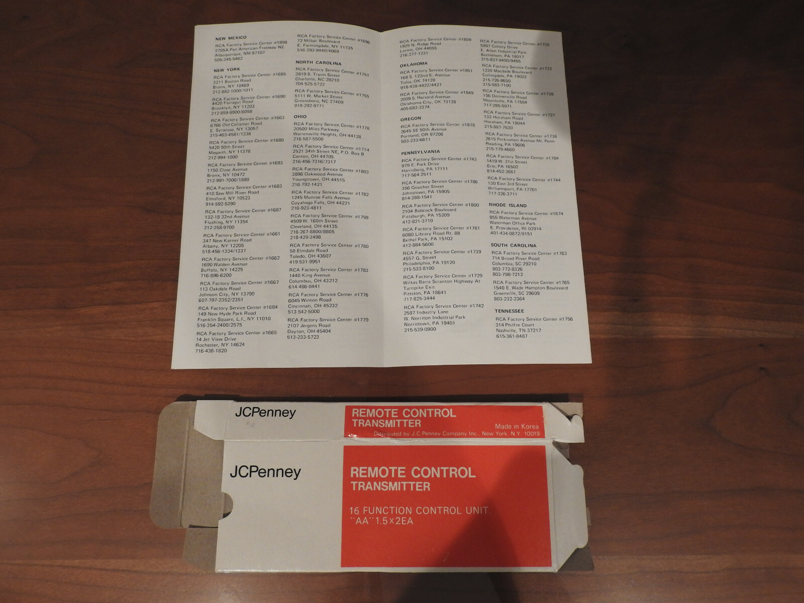 Vintage J.C.Penney Color Television 685-2113 Owner’s Manual, Schematic Diagram++