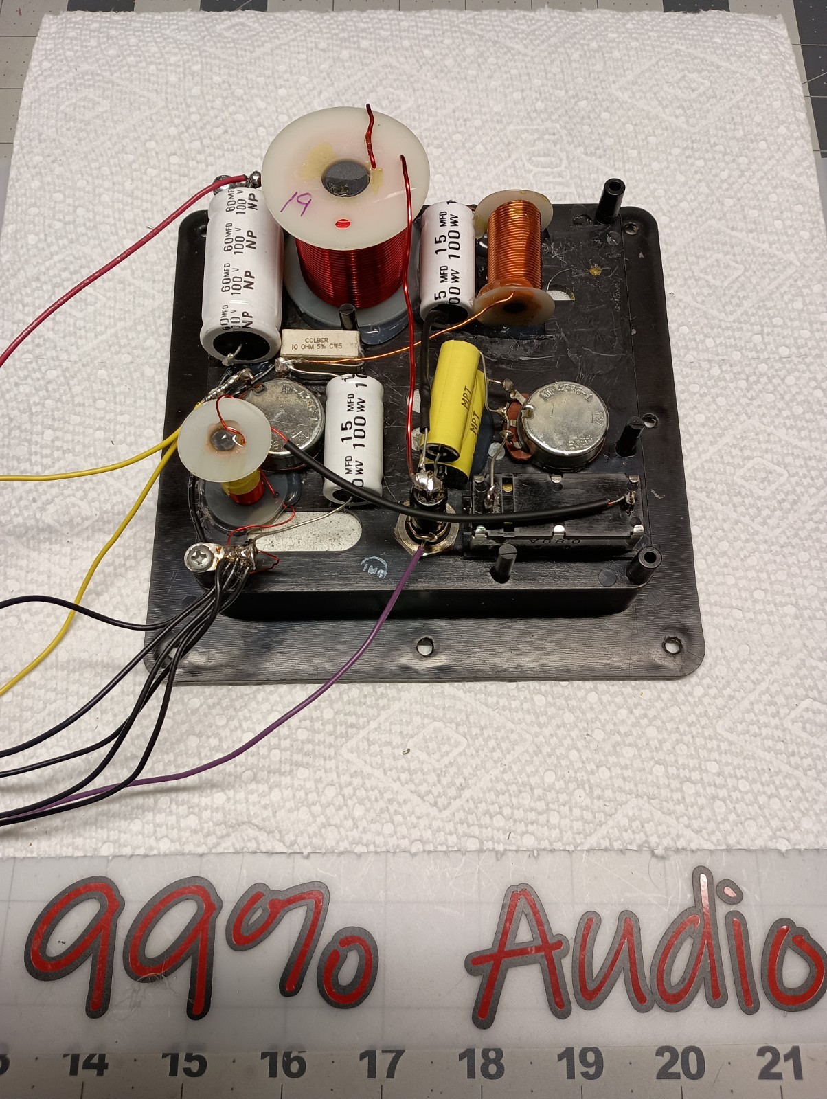 Cerwin Vega D-7 Crossover Restoration Service For One Pair READ Listing!