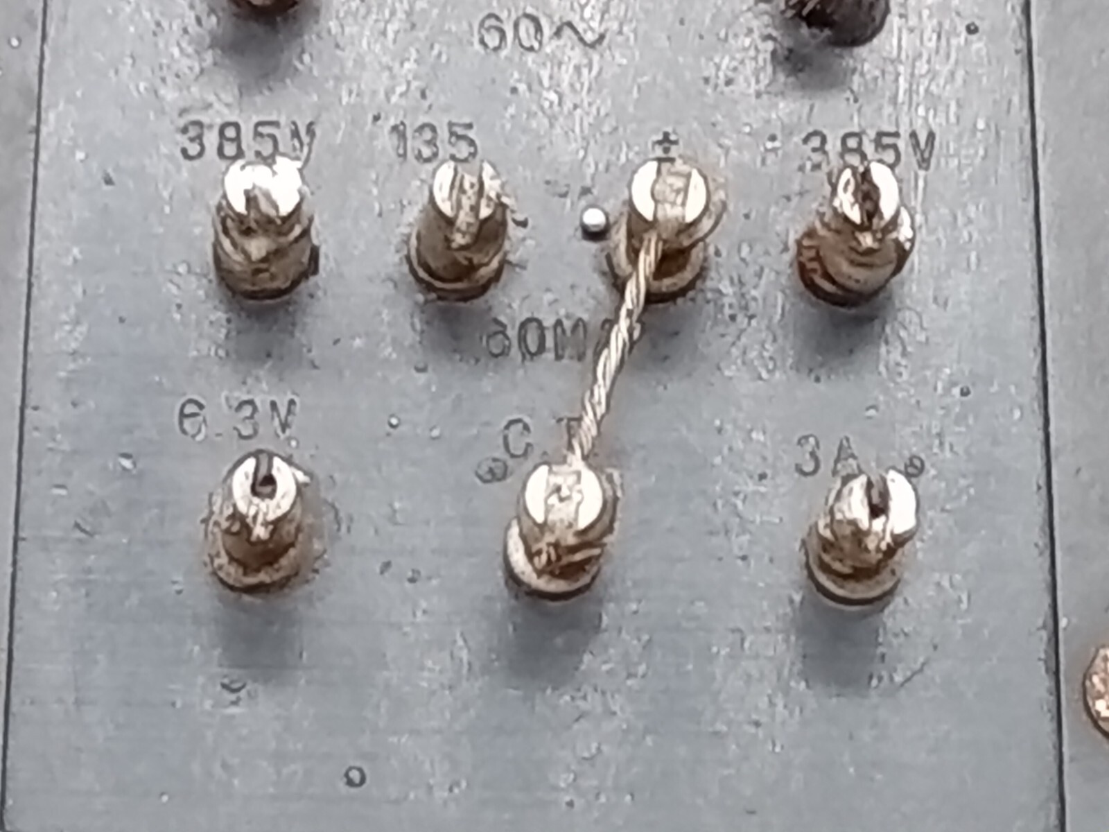 NRL-1448 Power Tube Amp Transformer 385-0-385 V 60 ma / 6.3 v at 3 amps