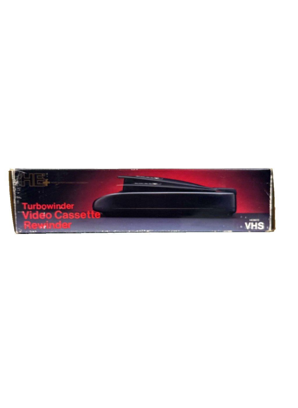 HE+ Turbowinder HE8672 VHS Video Cassette Rewinder NOS Sealed Jasco Vintage