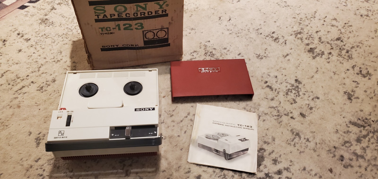 Sony Tc-123 Tapecorder