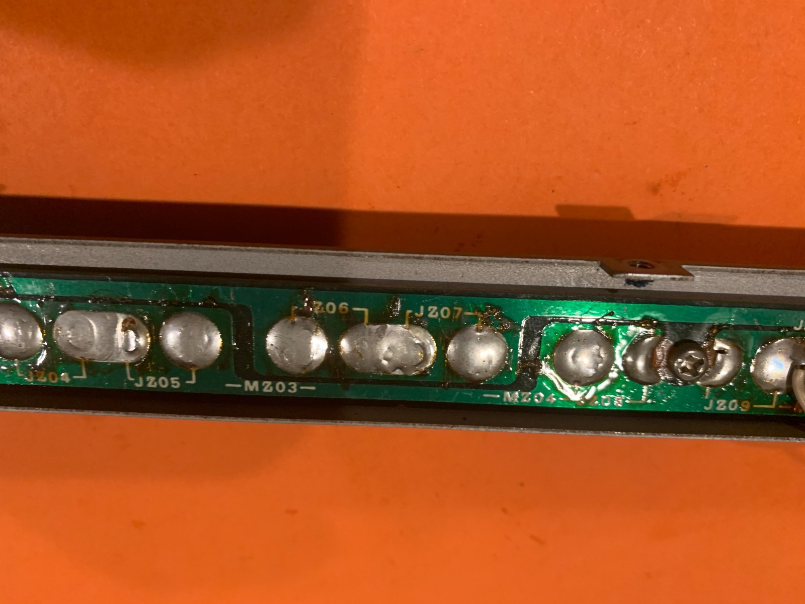 Marantz 2220b Stereo Receiver Parting Out – Dial Lamp Assembly with New LED’s
