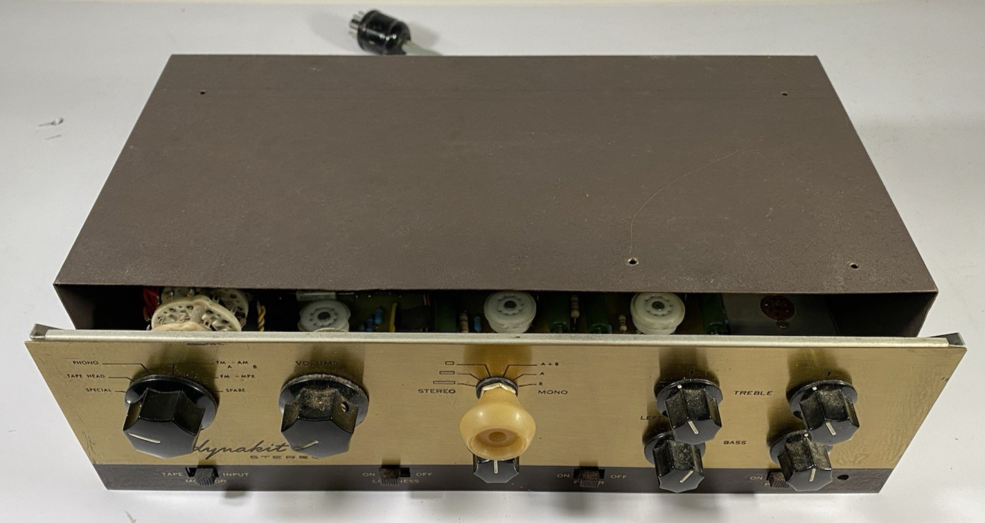 Dyna Co Dynakit Model PAS-2 Vintage Tube Preamplifier – UNTESTED *READ*