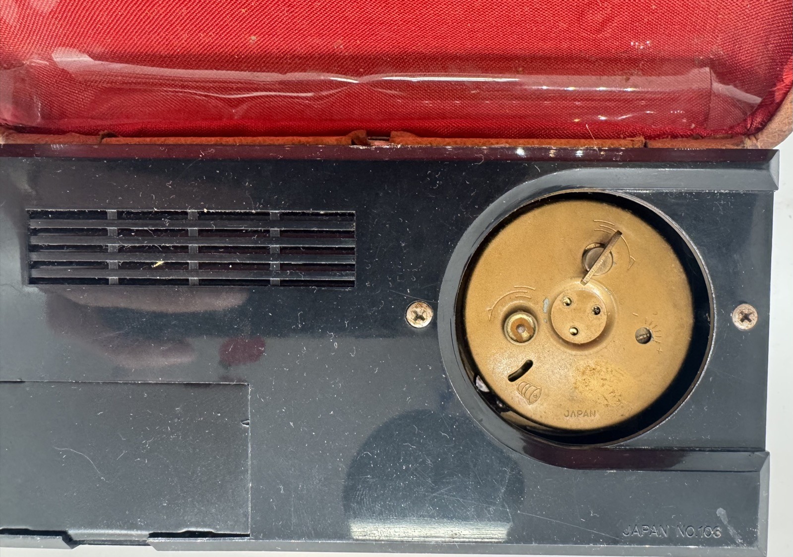 Vintage Endura Solid State Clock Radio Japan No. 103 – For Parts/Repair