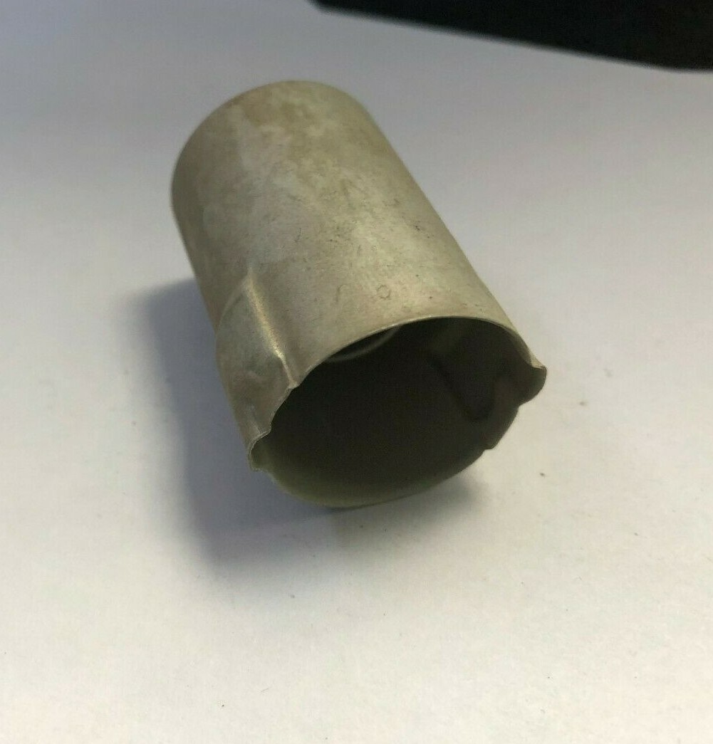 Vintage NOS, EBY TSFOT104, 9703, 9 pin Tube Shield, 1-1/2 inch with Spring