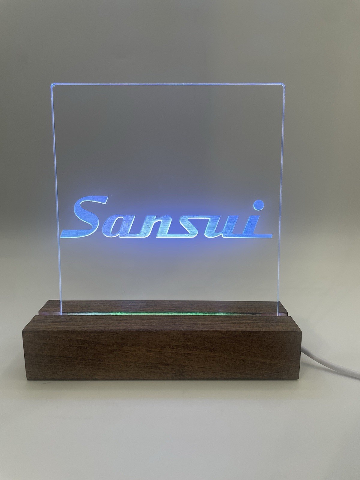 Sansui integrated Amplifier / Tube LED Sign