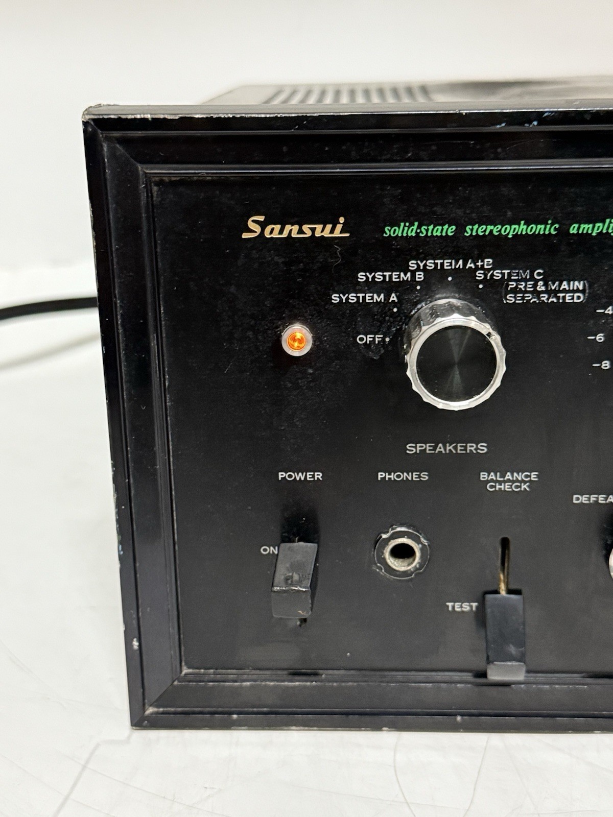 Vintage 1970s Sansui AU-999 Solid State Integrated Stereo Amplifier – WORK/READ