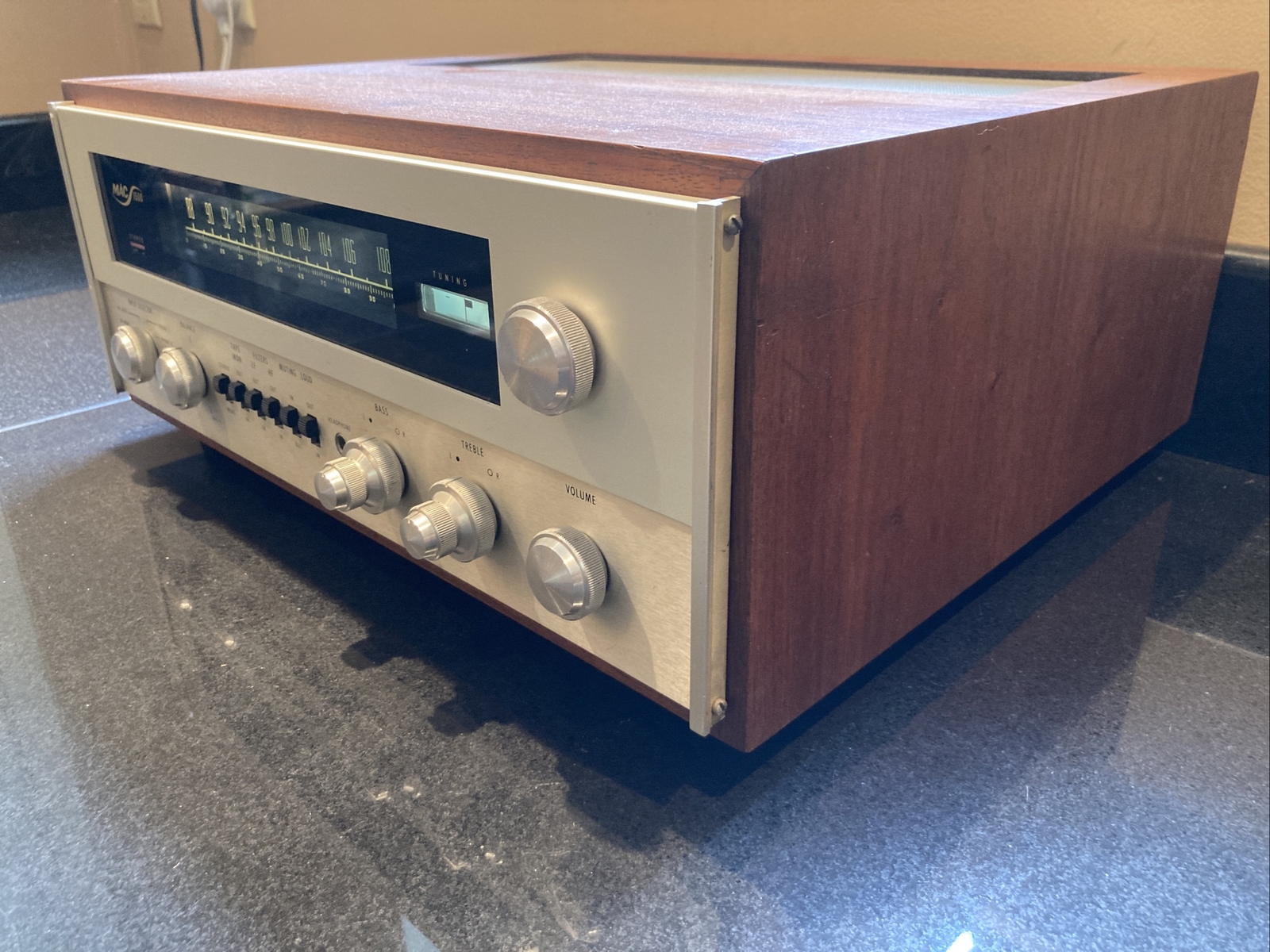 MCINTOSH MAC 1500-PROBABLY BEST TUBE RECEIVER EVER MADE-AUDIO CLASSICS RESTORED