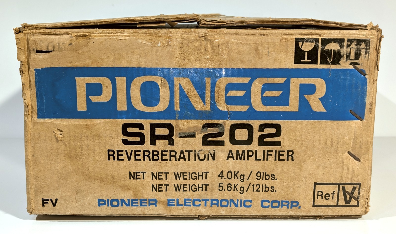 🔥【PRO SERVICED】MINTY/BOX Pioneer SR-202 Reverb Amp~XSTR/TANK/LED MODS💥GUARANTY