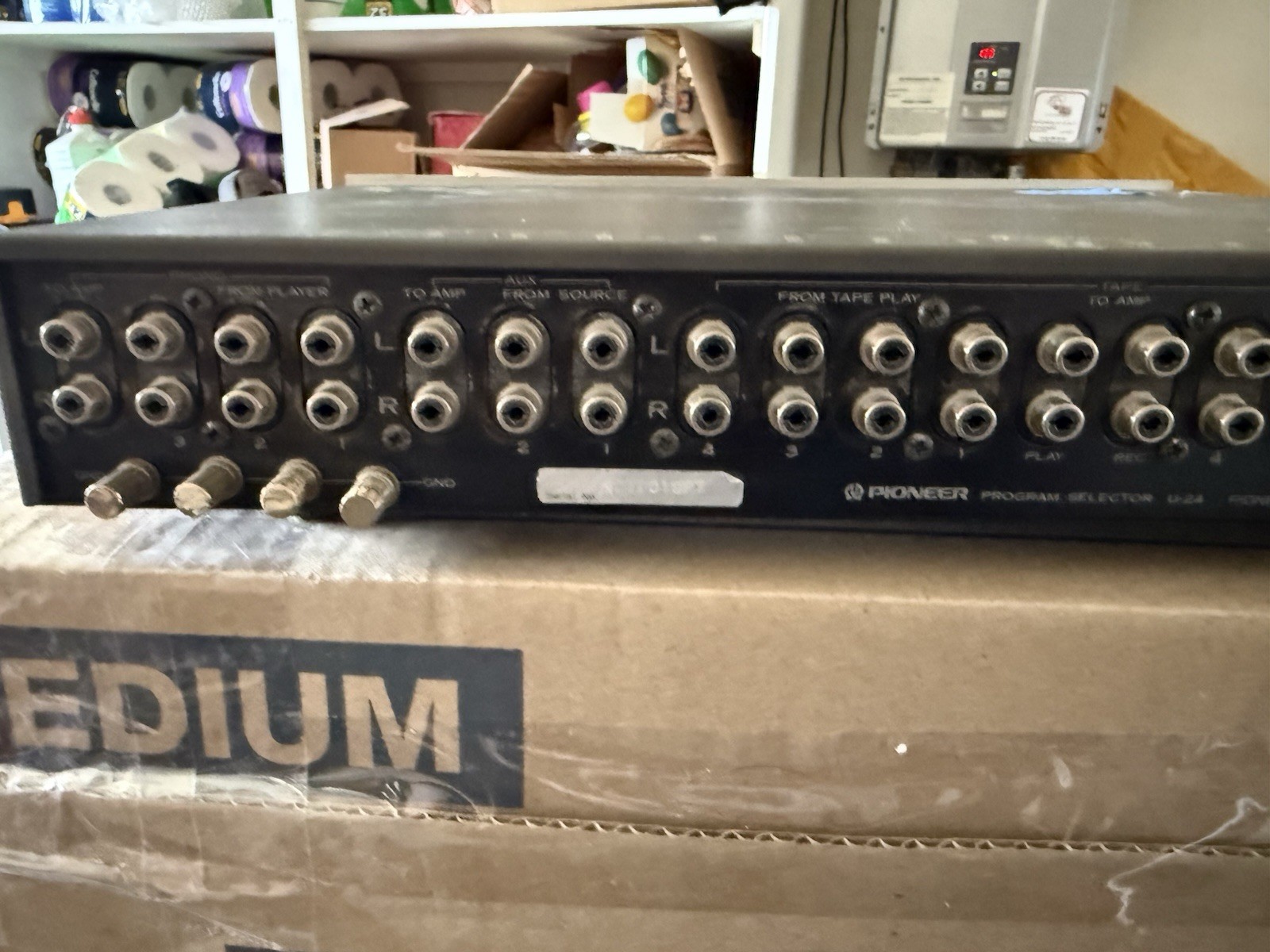 Pioneer U-24 Program Selector Vintage Audio Good Working