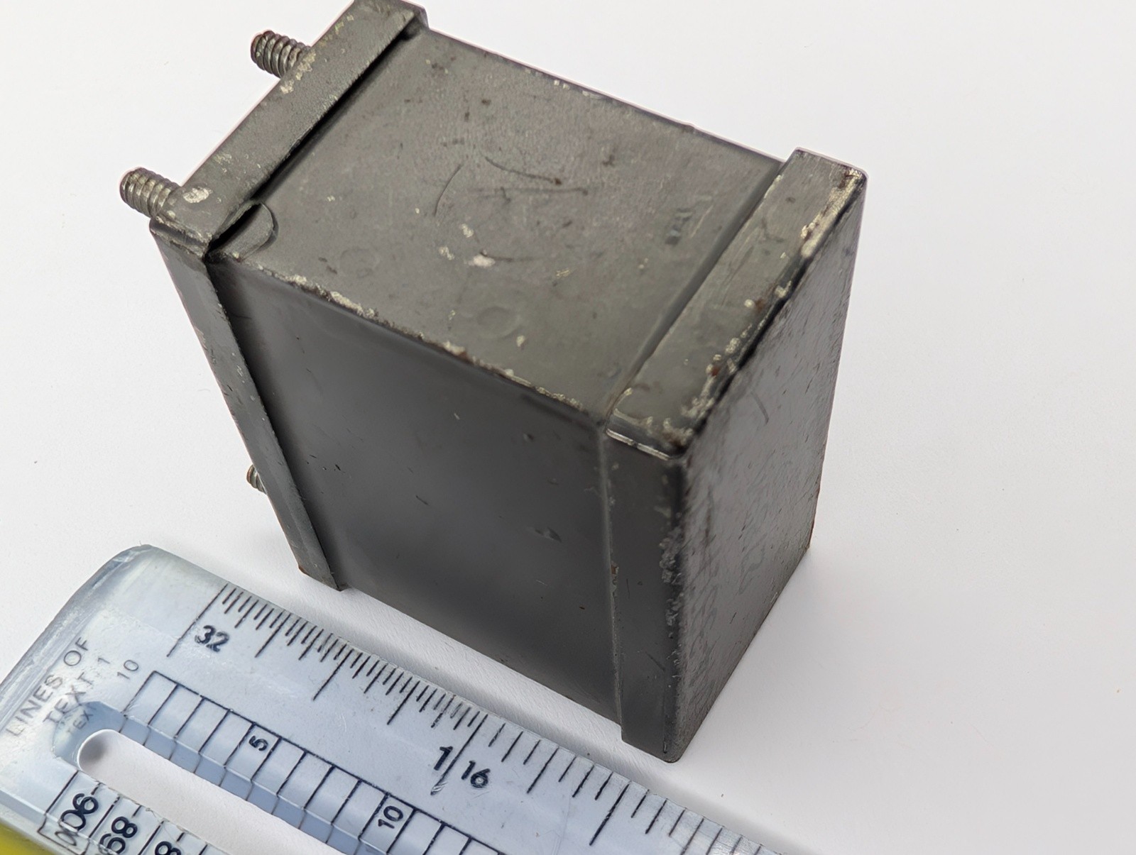 c1950s Freed Transformer 044-3317-01 27894 Electronic Rare Unknown Power 1.5″ E8