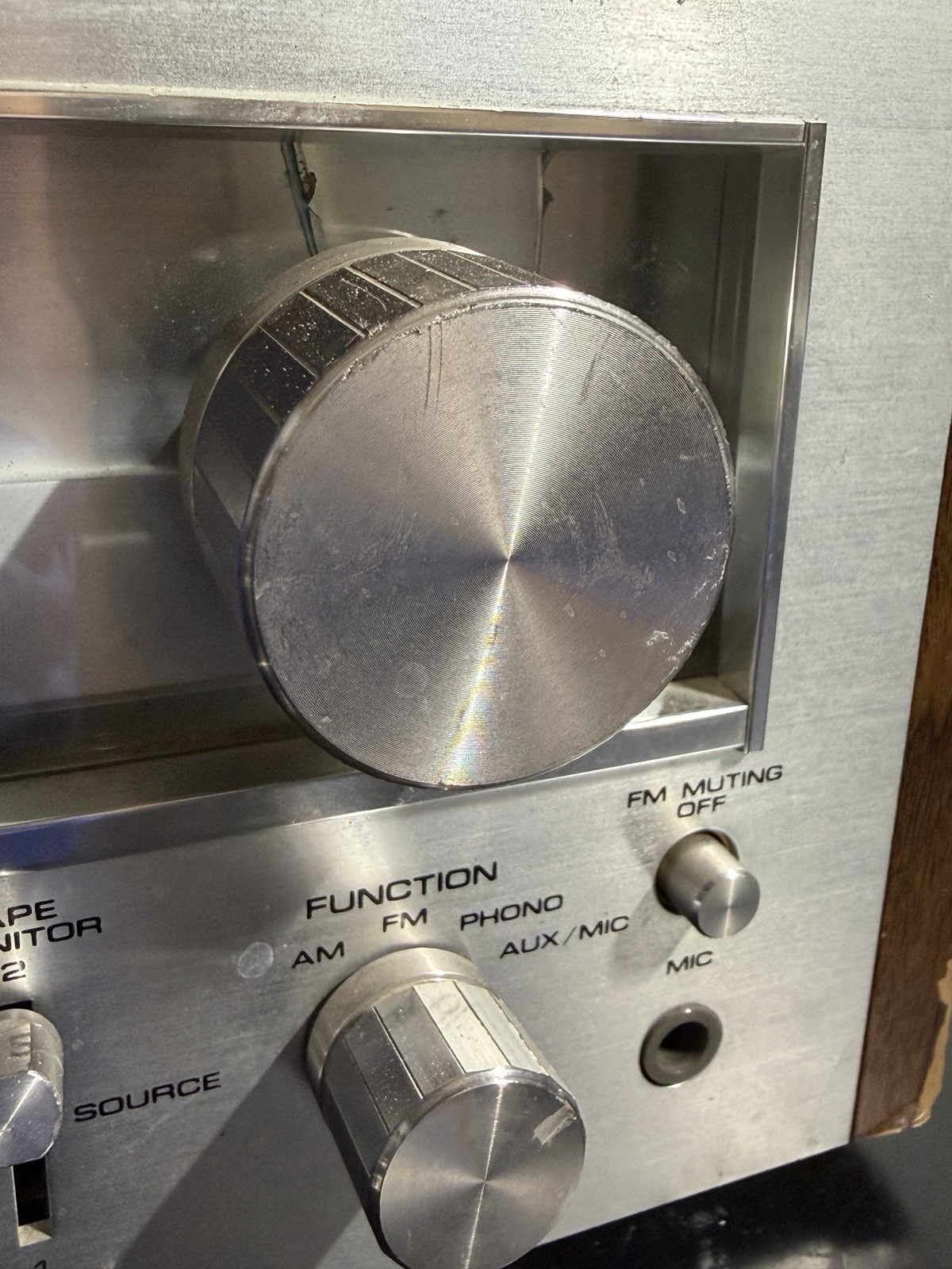Pioneer SX-750 Vintage Stereo Receiver Tested Working Unit Rough Condition