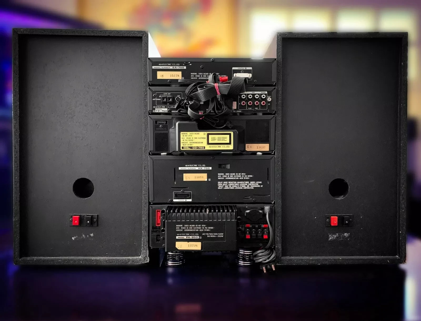 AKAI HIFI TOWER 🌈RaRe🌈 Stereo Component System