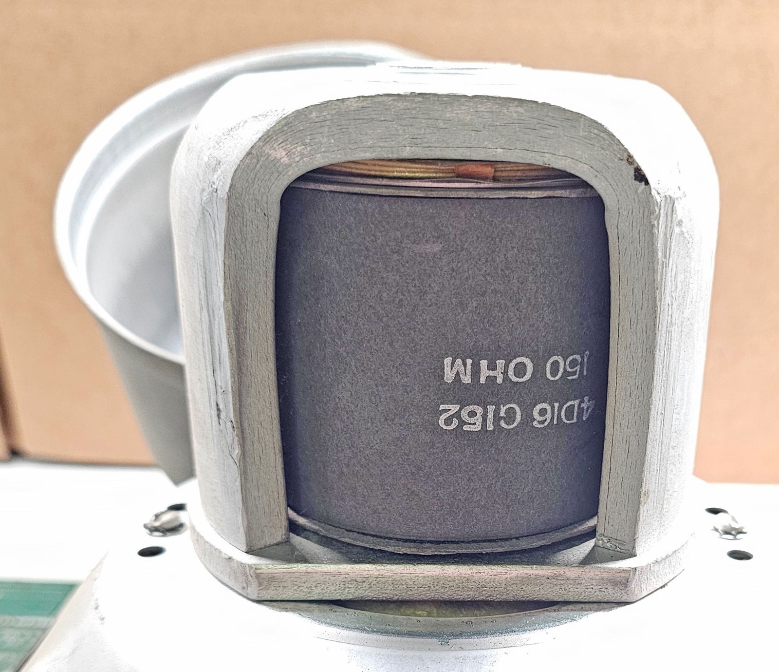 Magnavox 15″ Field Coil Speaker 150 Ohm FC / 16 Ohm VC Tested 155Ω/11.3Ω 583002