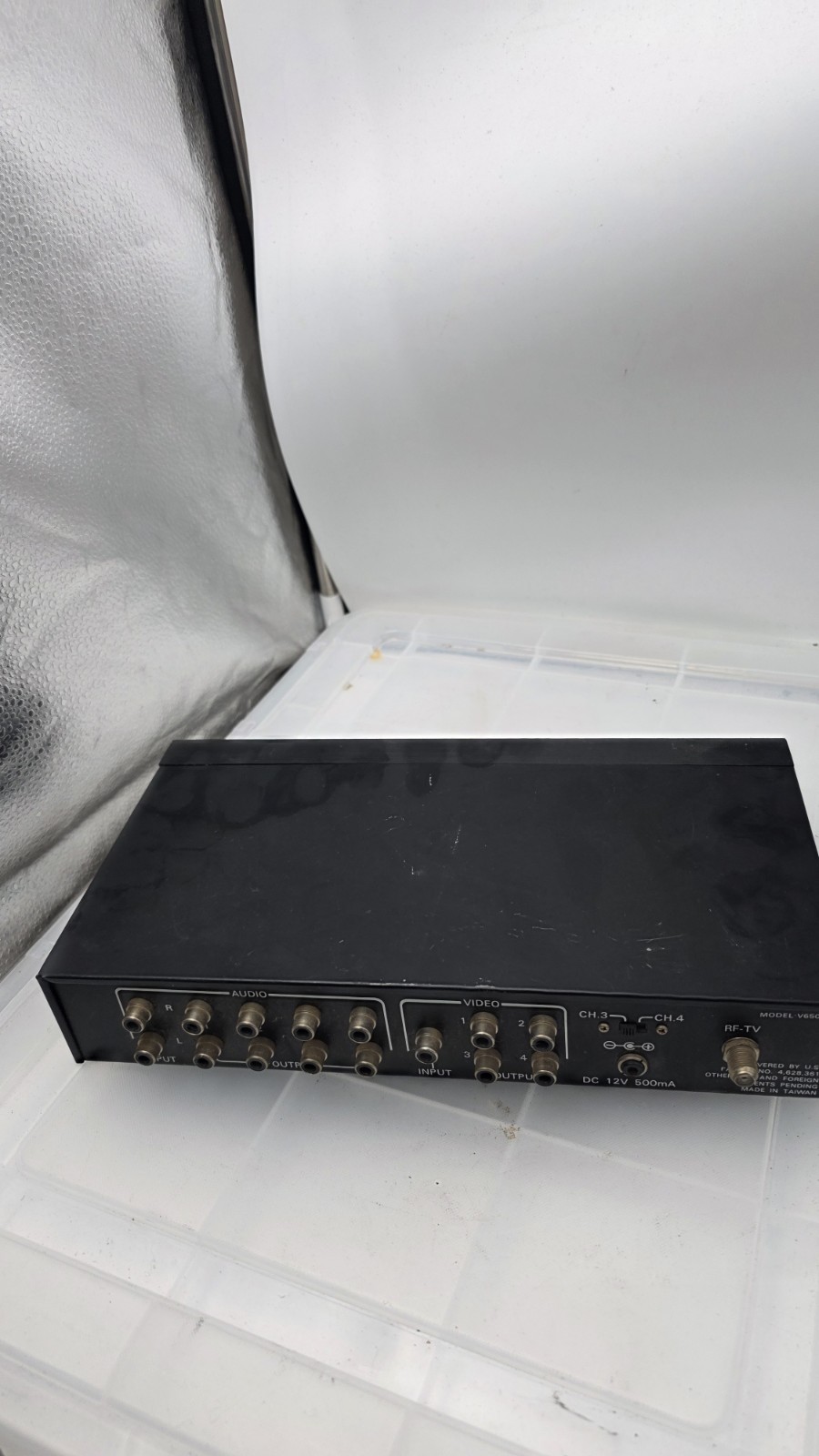 Recoton V650 Color Processor Enhancer Untested Read