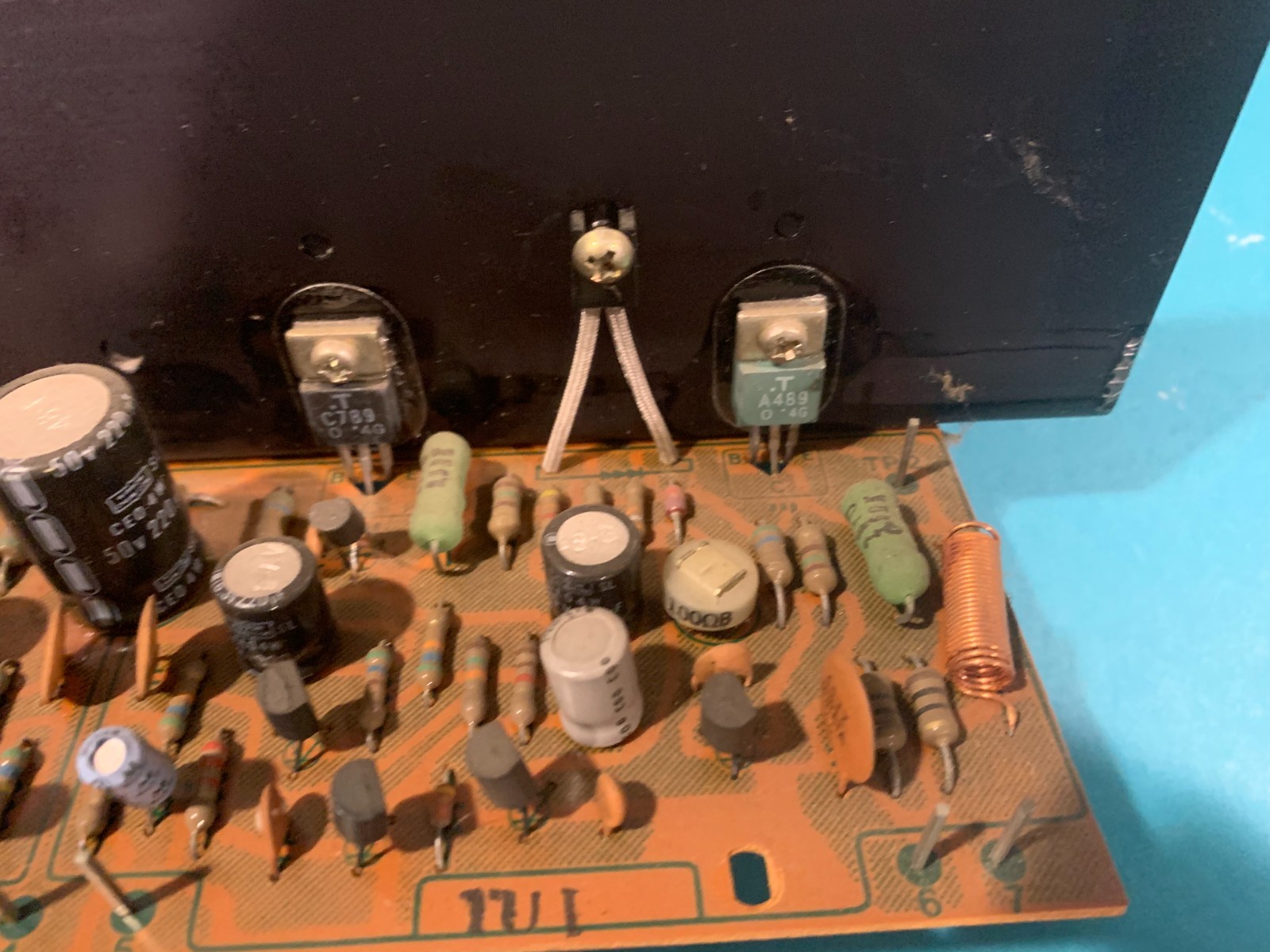 PIONEER SX-535 Stereo Receiver – Parting Out – AWH-035 Power Amplifier Assembly