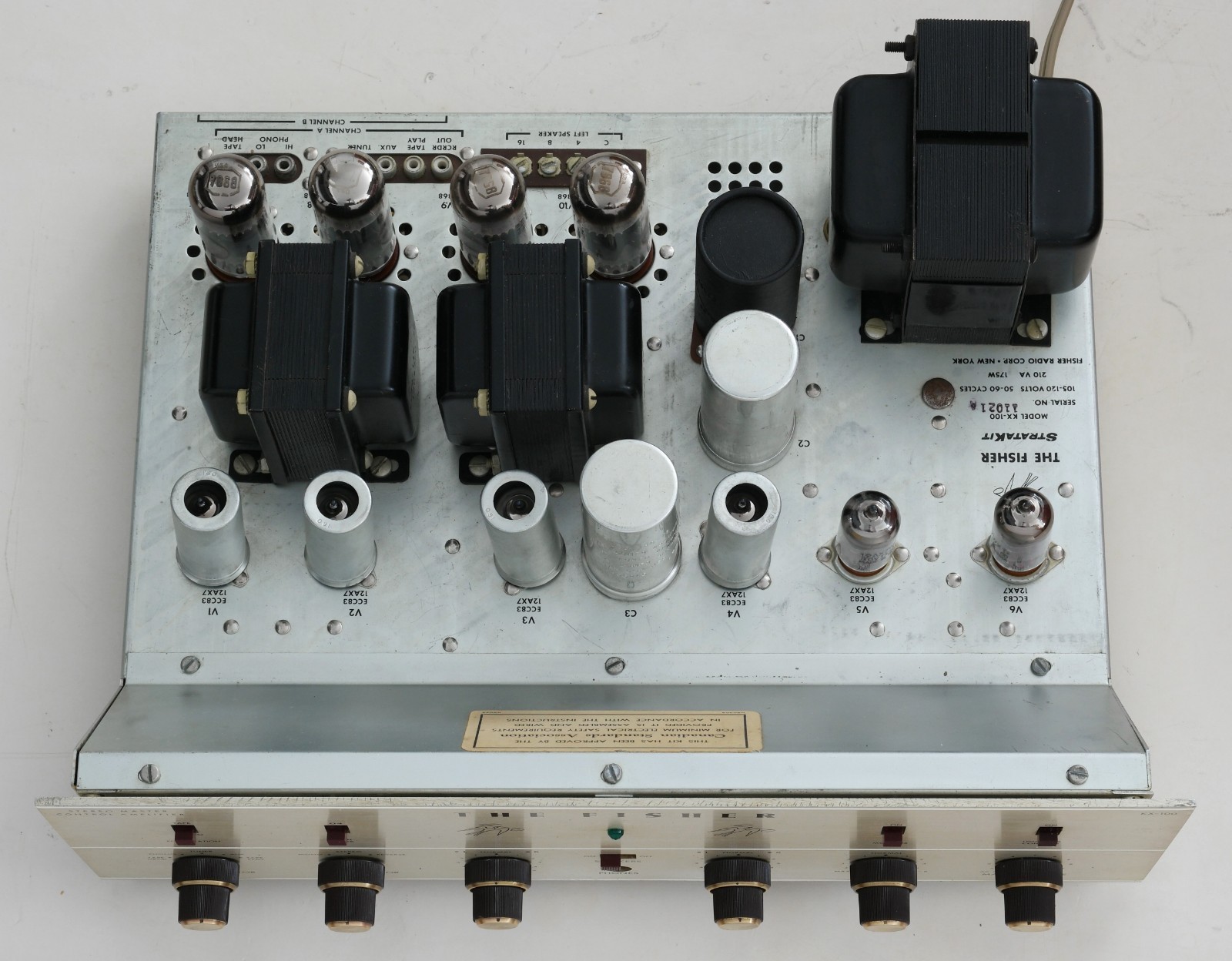 Fisher KX-100 Stereo Master Control Amplifier