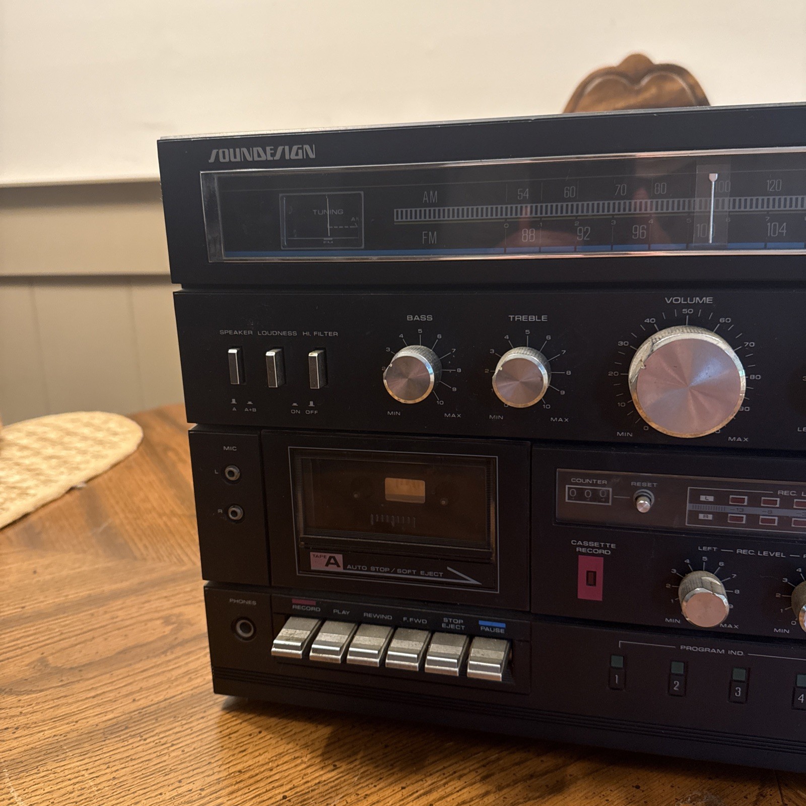 Vintage Soundesign 5958 Stereo System