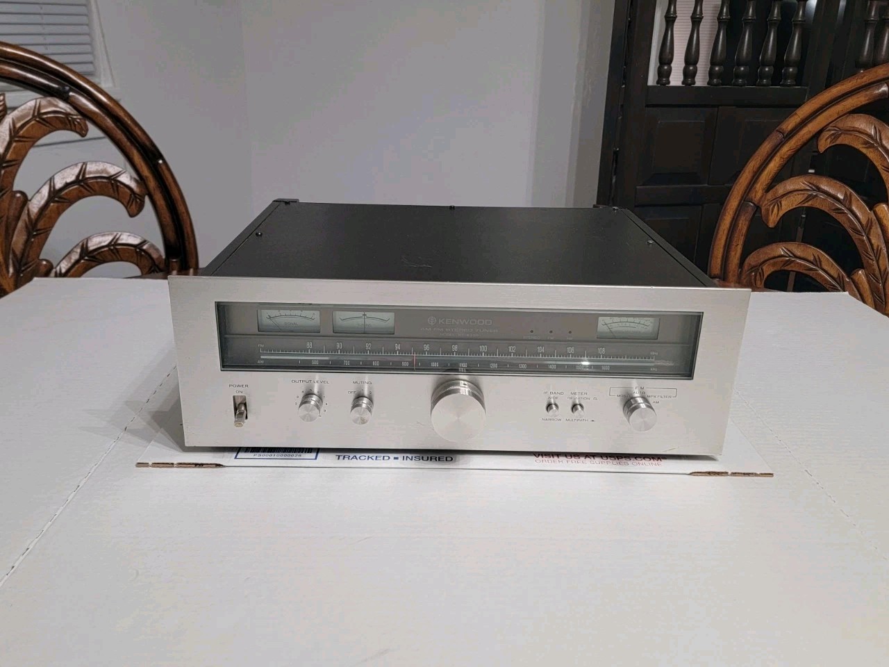 KENWOOD KT-8300 AM/FM Stereo Tuner ** TESTED **
