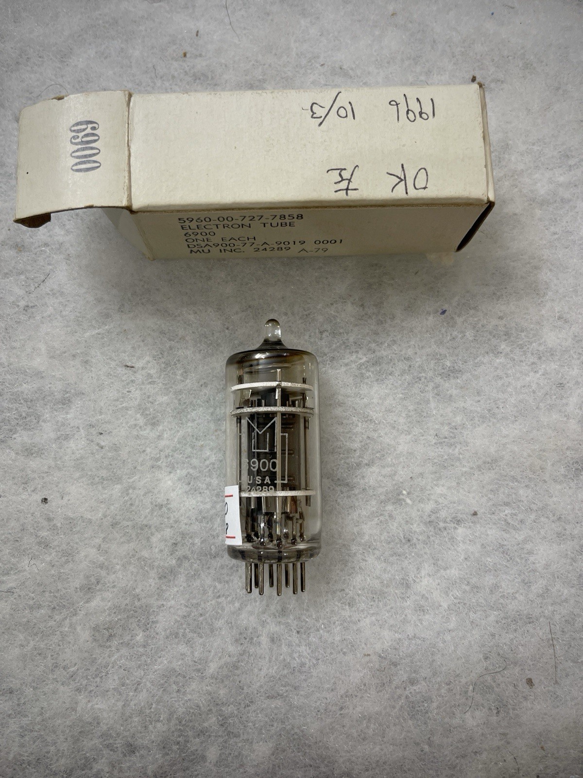 Bendix MU 6900 5687 7119 Black Plate Triple Mica Nos Tested Super Rare