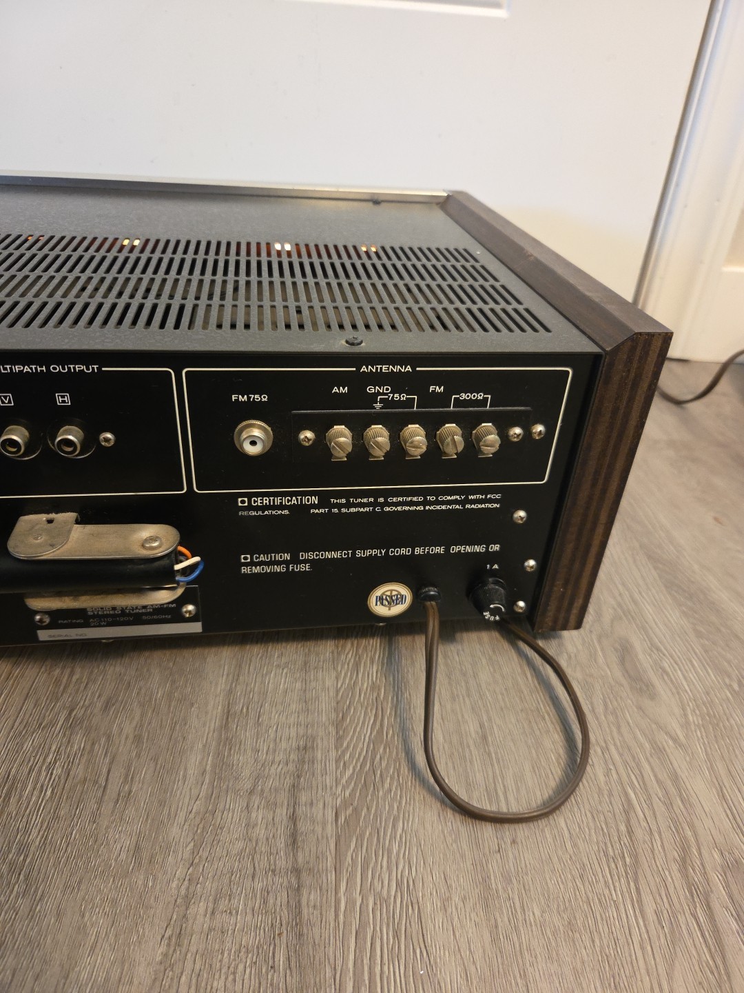 Rare Kenwood KT-8005 Solid State AM-FM Stereo Tuner Read Description