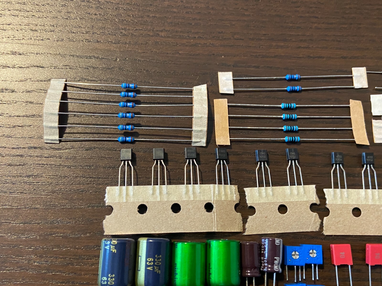 Sansui F-2624 Driver Board Rebuild Recap Kit for 8080DB 9090DB QRX8001 QRX-9001