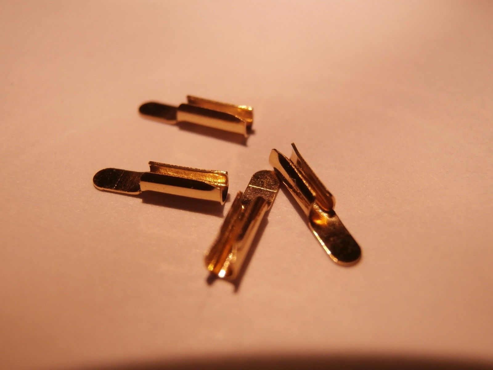 2 set Phono Cartridge Headshell Lead Wires silver Made in Italy Audiosilente