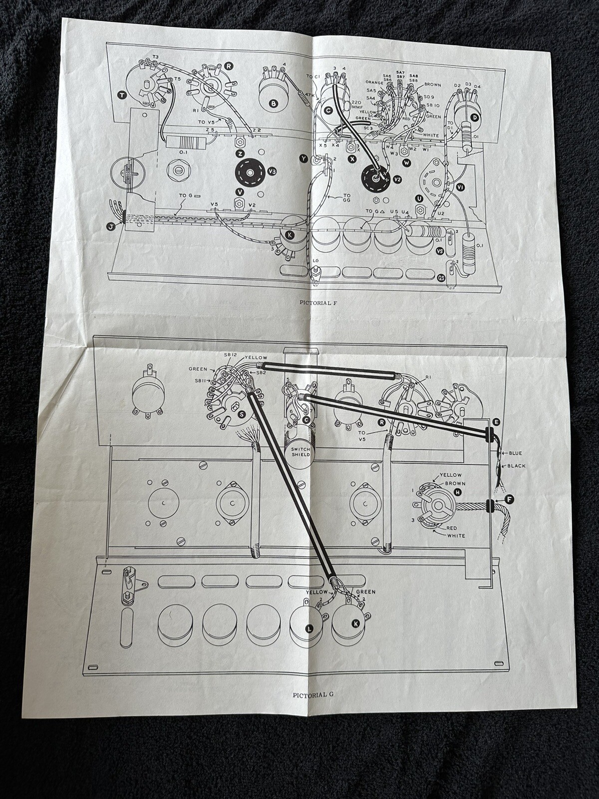 Vintage Heathkit Manuals, Reference Book Preamp WA-P2, Amp W-5M, Handitester M-1