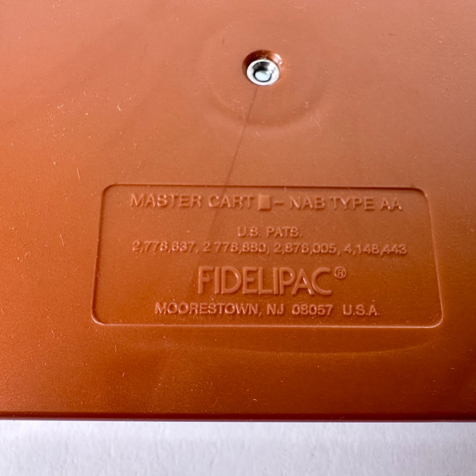 (New Old Stock) Fidelipac Broadcast Tape Cartridges 550 7 1/2 ips (Box of 10)