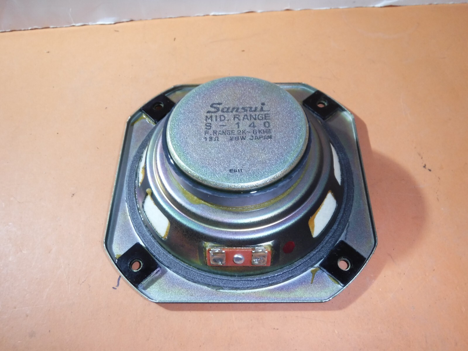 Sansui SP-X8000 Mid-Range Speaker S-140 13 Ohms 25W Japan Nice