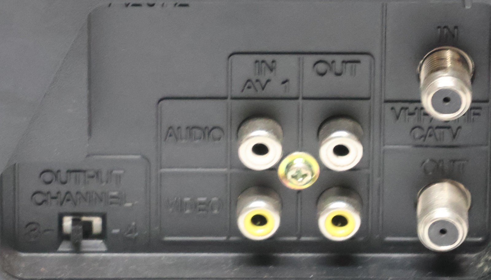 Sharp 4-Head Super Picture VCR Model VC-A400U Serviced Working
