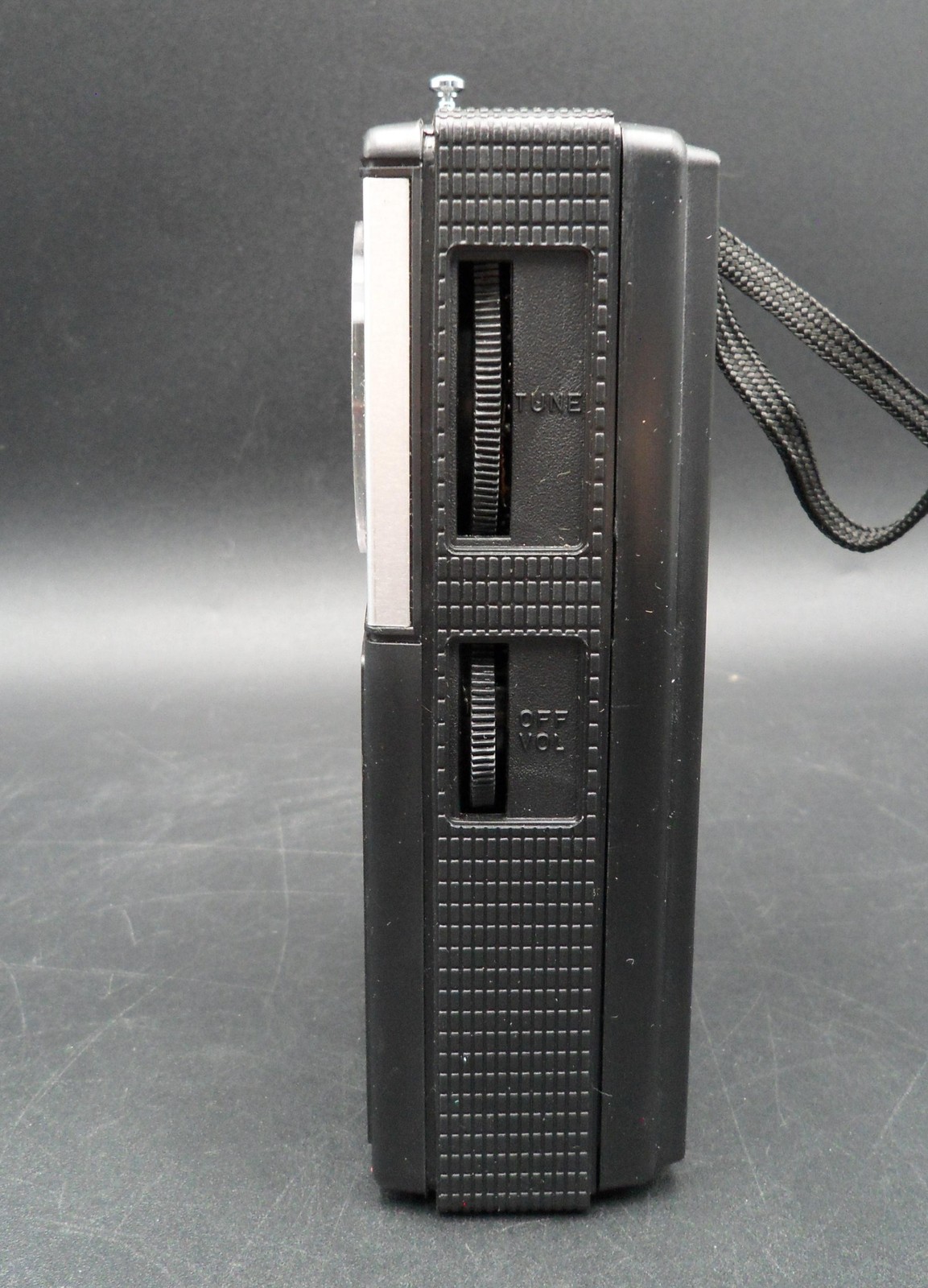Gila Pocket Radio Portable Solid State Black AM/FM 5050 Vintage