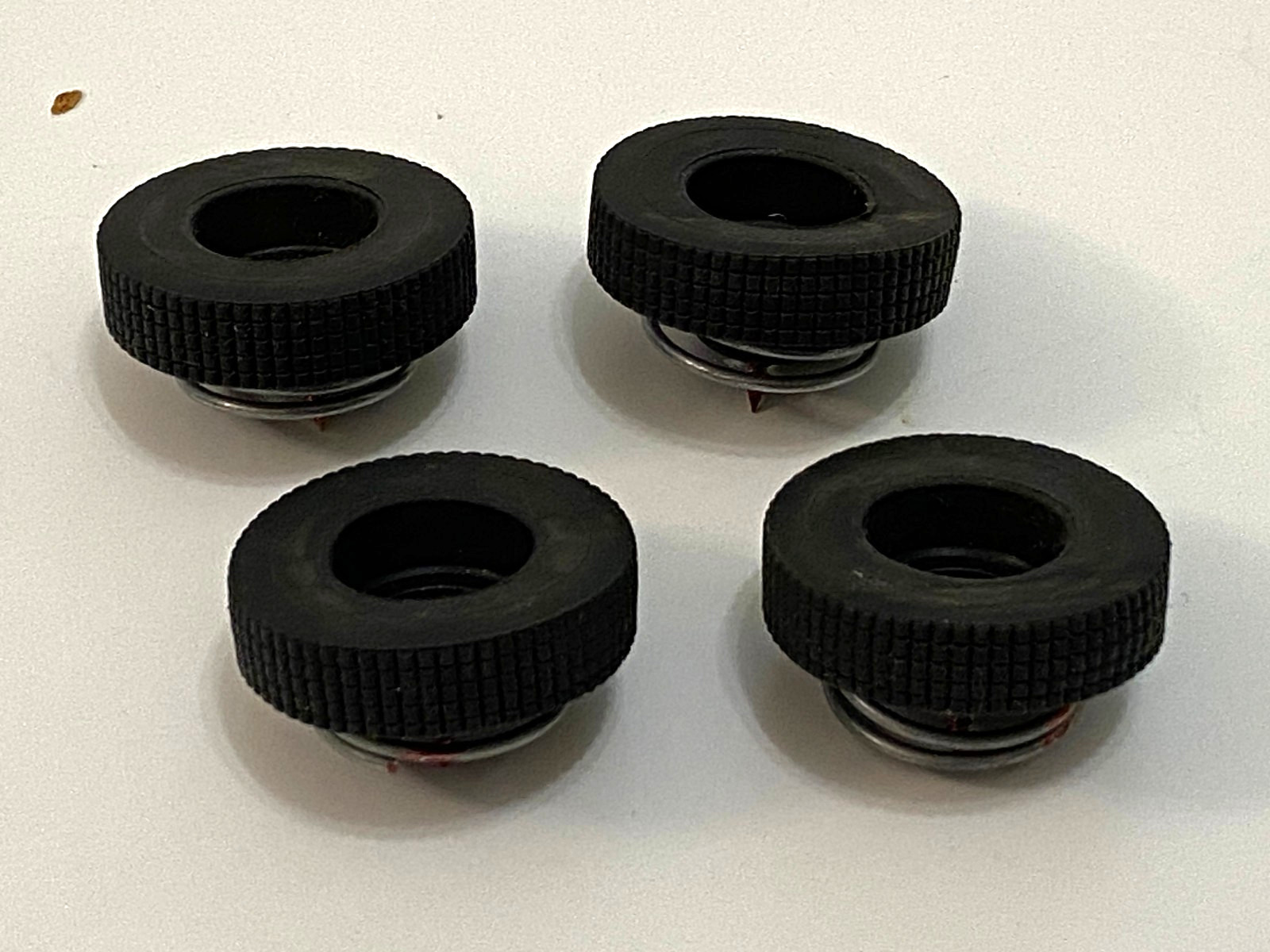 OEM Technics SL-DD20, SL-BD22, SL-QD33 Turntable Set Of 4 feet w/springs screws
