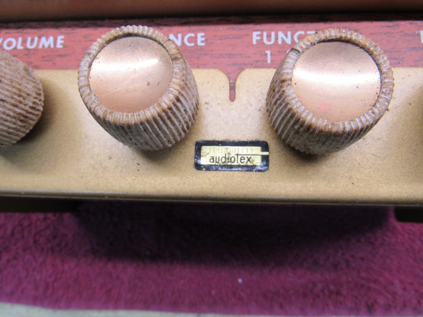 Vintage AudioTex Hi Fi Switch Control Cat # 30-286 Pe-Amp Volume Stere-O-Sound